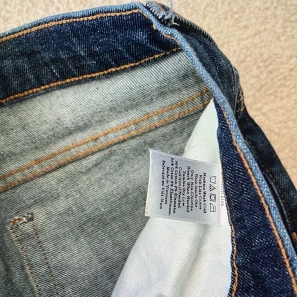 High Rise Blue Jeans - Picture 3 of 4